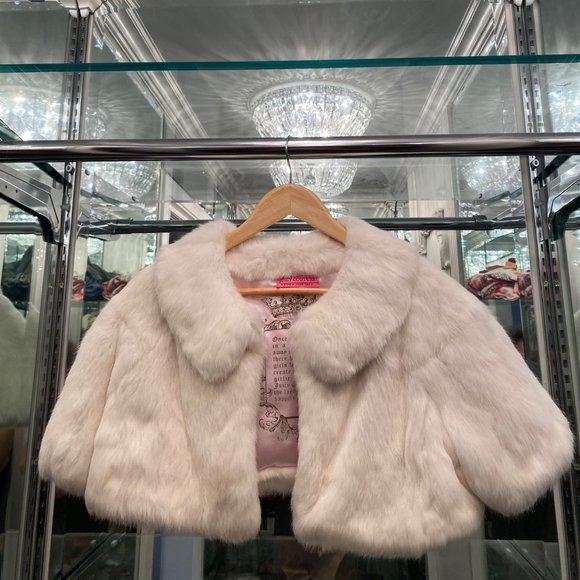 Juicy Couture Fox furs Rabbit furs 2004 MEGA RARE Jackets Boleros - Picture 3 of 16